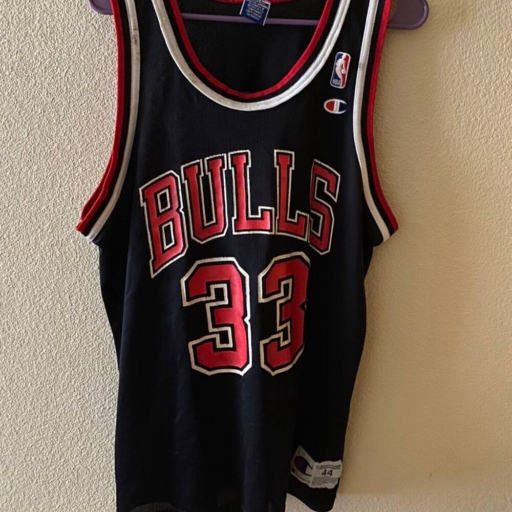 Chicago Bulls Scottie Pippen Champion vintage jersey